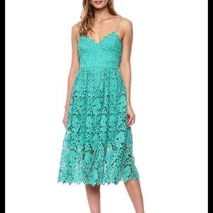 Anthropologie Renata Lace Dress By Donna Morgan